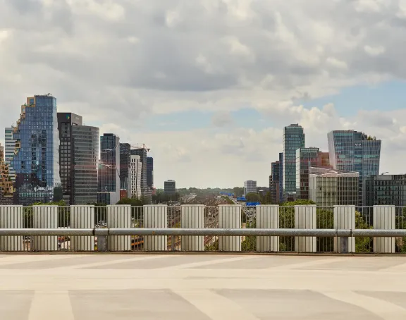 Skyline of the Zuidas