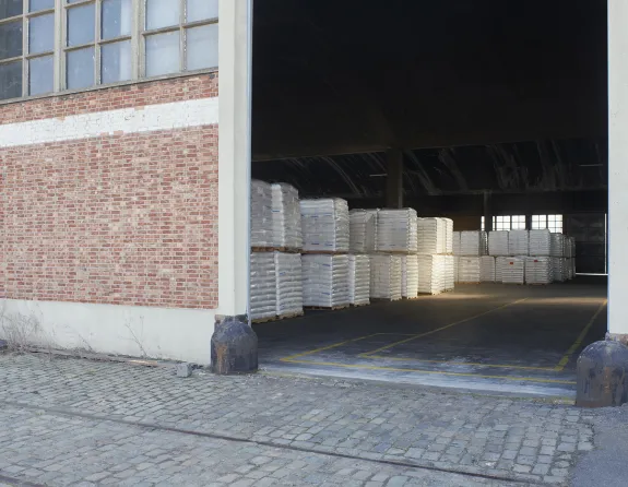 Storage space in the Port of Antwerp