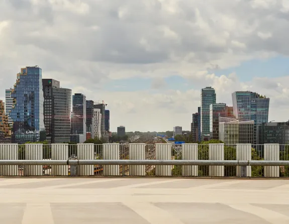 Skyline of the Zuidas